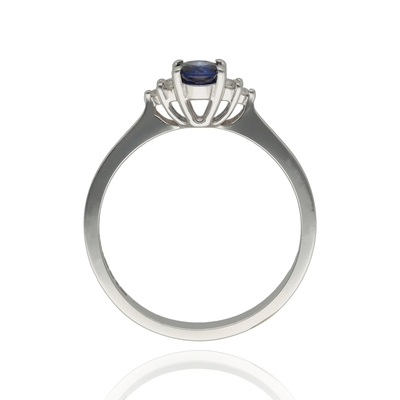 Fehér arany gyűrű 52-es méret (B48152_3I)